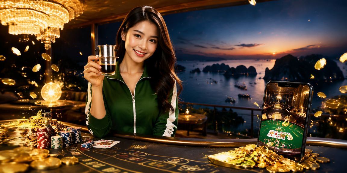 Vịnh Hạ Long gợi trải nghiệm baccarat và casino trên thiết bị di động