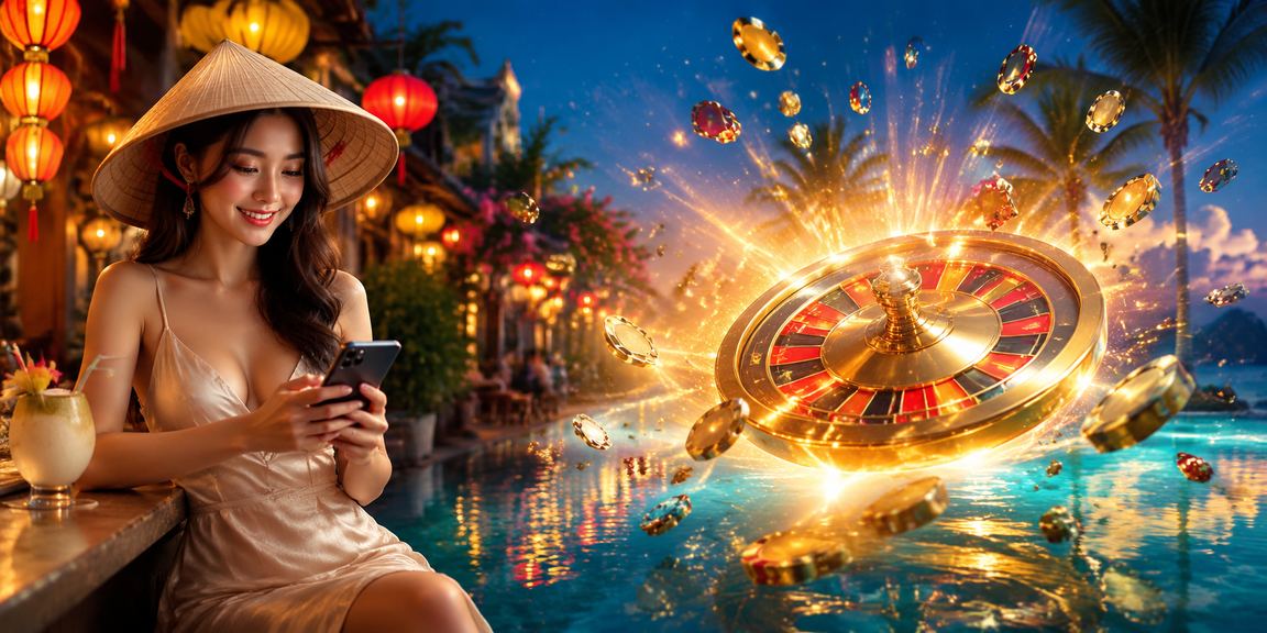 Khung cảnh Hà Nội minh họa thao tác casino trên thiết bị di động